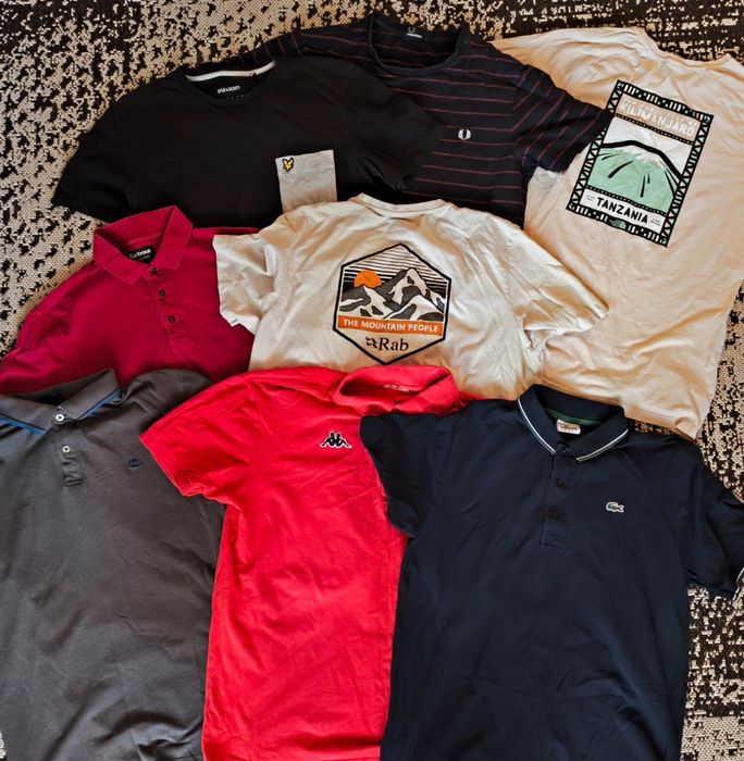 Lonsdale,Barbour, Lyle skott, Fred Perry, stone island,cp company