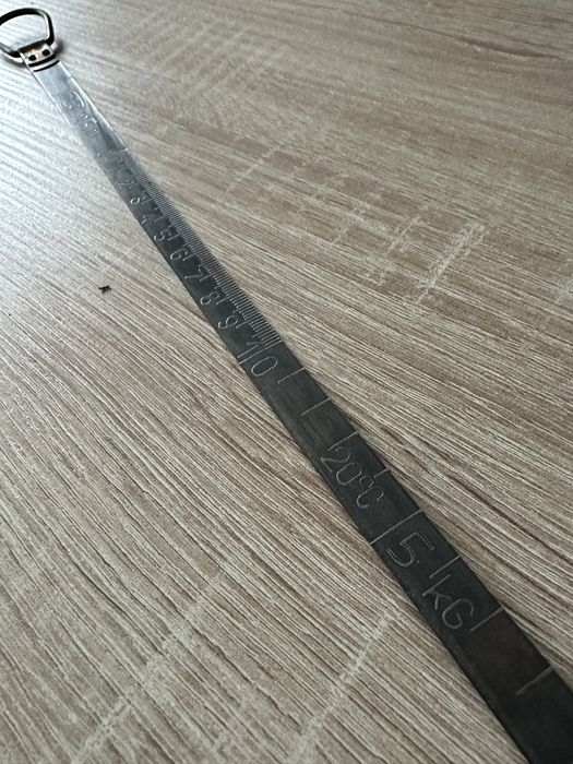 Stara taśma miernicza Prl vintage