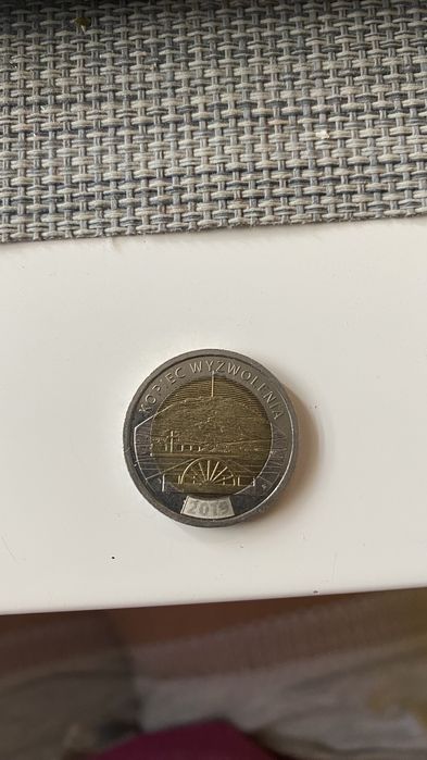 5zł Kopiec Wyzwolenia moneta kolekcjonerska