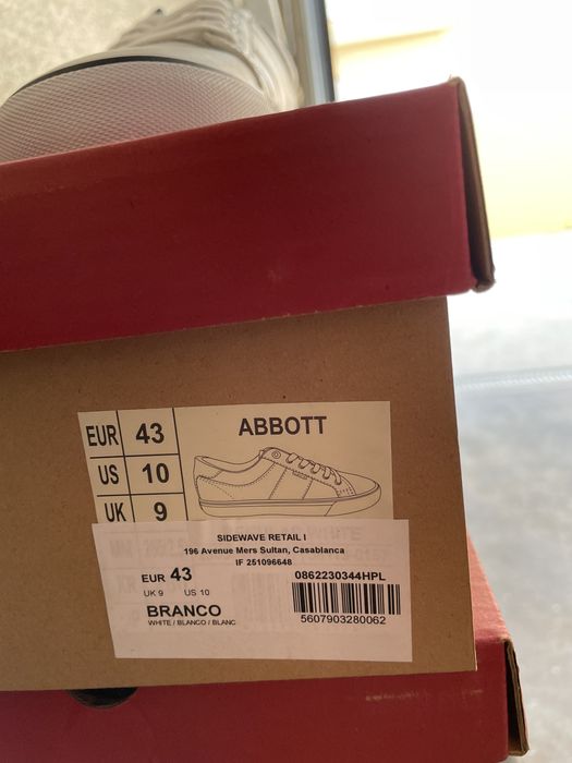 Sapatilhas Originais Levis - Modelo ABBOTT tamanho 44