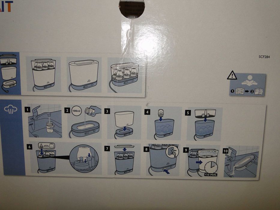 Sterylizator 3 w 1 Avent 6 butelek