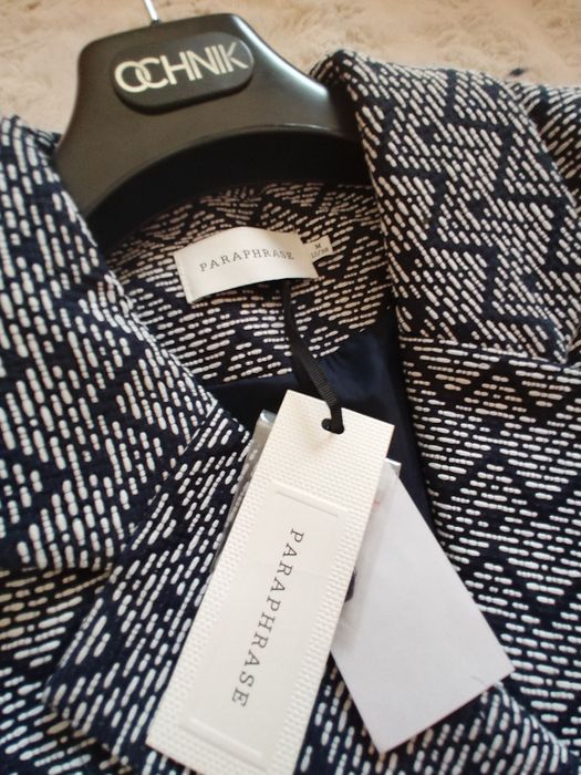 TkMaxx Płaszczyk wzorzysty żakardowy Paraphrase rozmiar 38