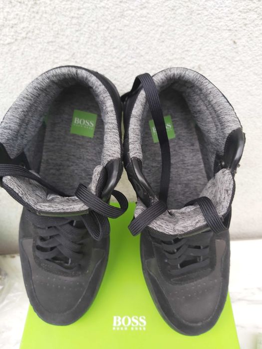 Półbuty HUGO BOSS czarne wada 42 a290 sneakersy botki męskie