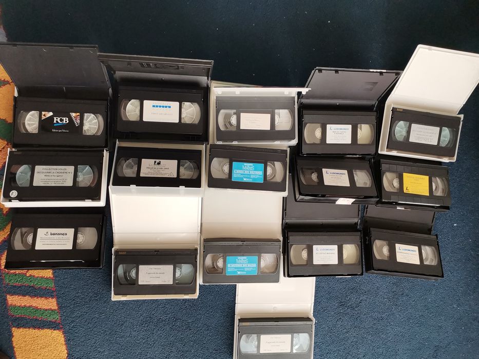 Video em VHS Originais National Geographic e Costeau Group