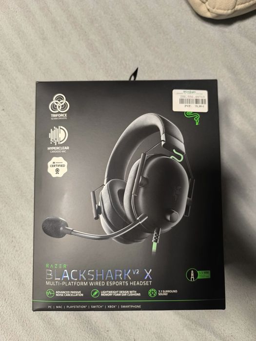 Razor Shark  BlackShark V2 X fatura e garantia
