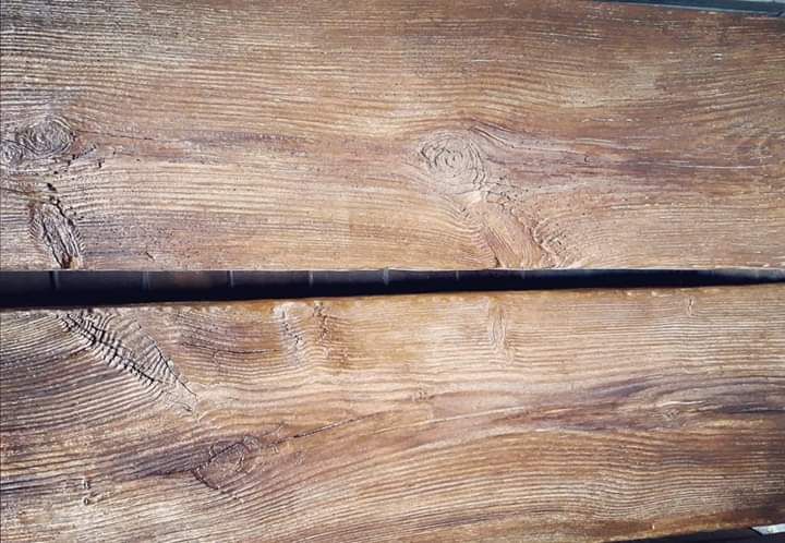 Deska tarasowa, drewno betonowe