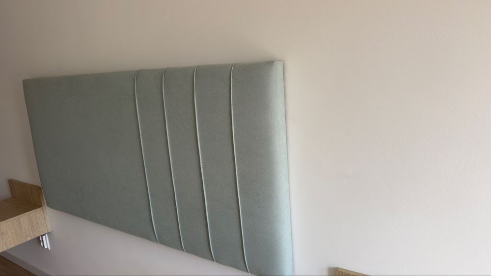 Cabeceira de Cama de Casal Estofada