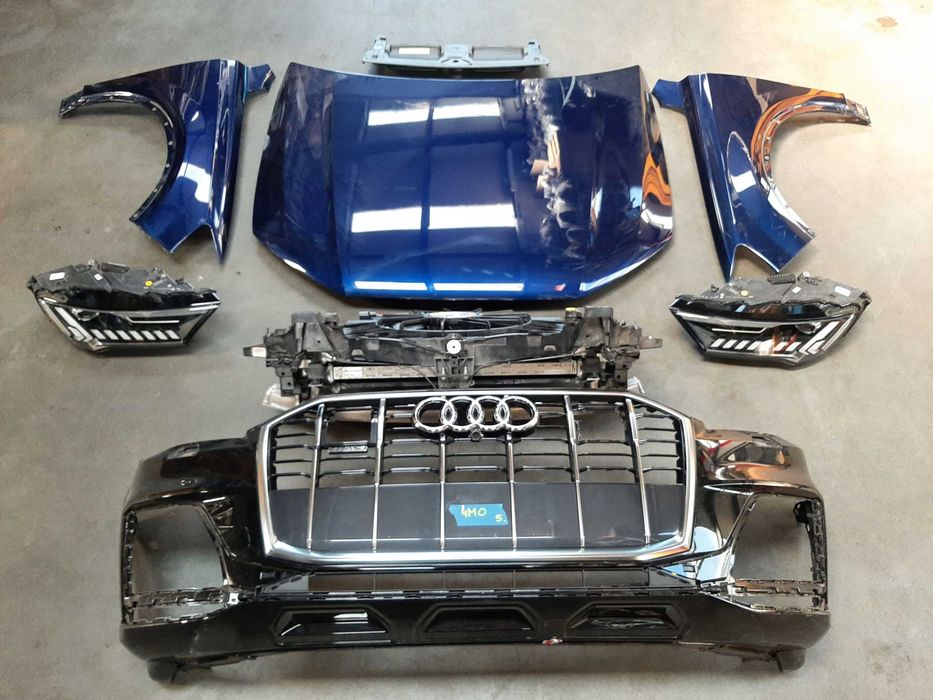 Разборка Audi Q7 4M бампер передній