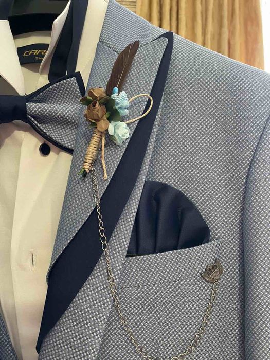 Костюм мужской тройка свадебный (выпускной)