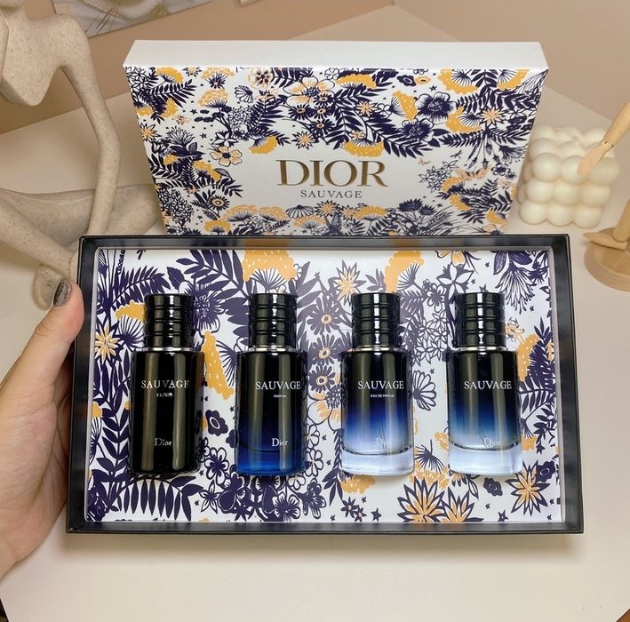 Dior Sauvage / Wilderness – zestaw 4×30 ml