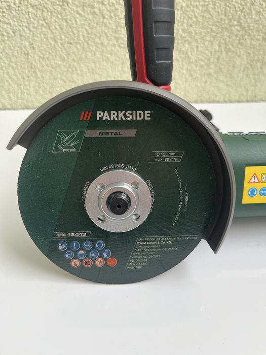 Болгарка parksidе PWS 125 I9 + подарок!