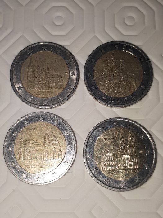 Moedas Comemorativas  2€ Alemãs