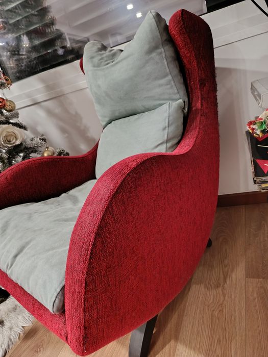 Cadeirão confortável com forro de retirar (dois iguais)