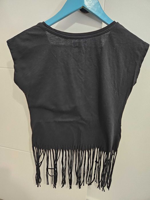 Koszulka z frędzlami - cropp