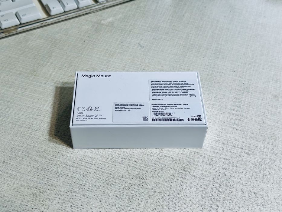 Apple Magic Mouse 2 A1657 2022г с коробкой мышка в отличном состоянии