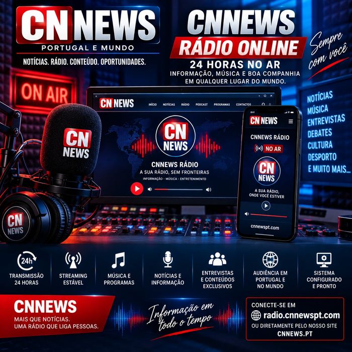 CNNEWS — Projeto Digital de Comunicação à Venda | Jornal + Rádio 24H + Redes Sociais