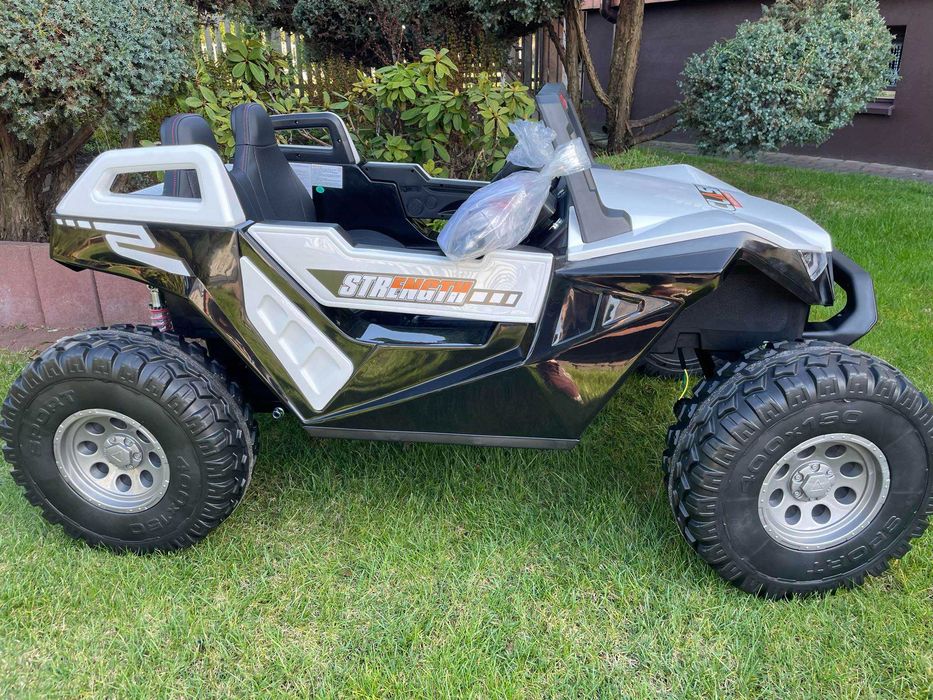 NOWY DWUOSOBOWY samochód na akumulator 4x4 dla dzieci Pilot auto 60kg