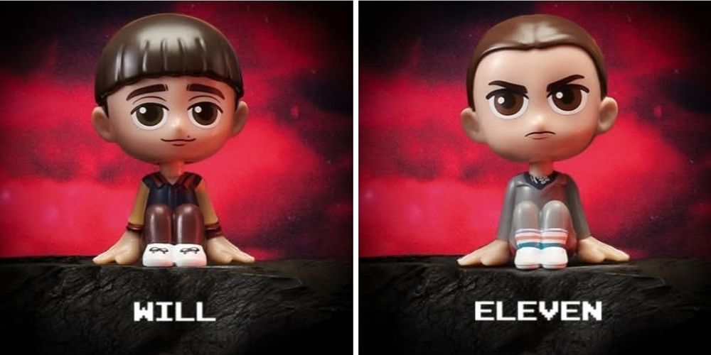 Troco Stranger things - mc donalds - Procuro Will e Eleven - tenho Luc