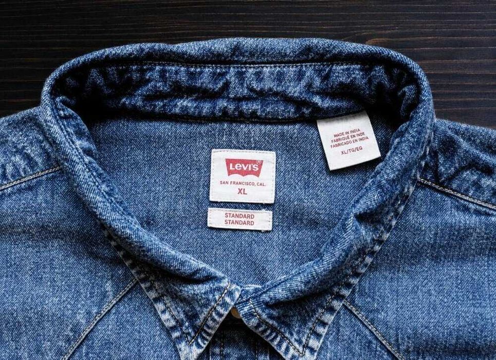 Рубашка джинсовая LEVI´S® оригинал XL