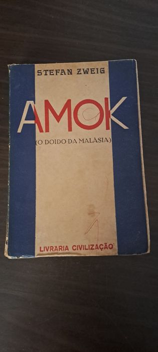 Livro AMOK (O Doido da Malásia)