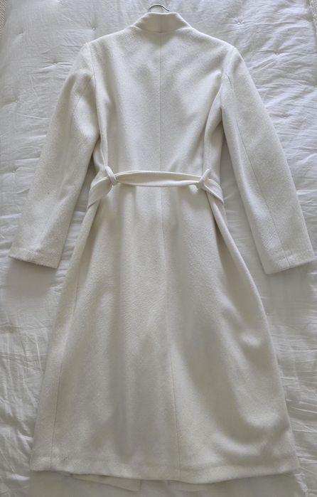 Casaco comprido elegante