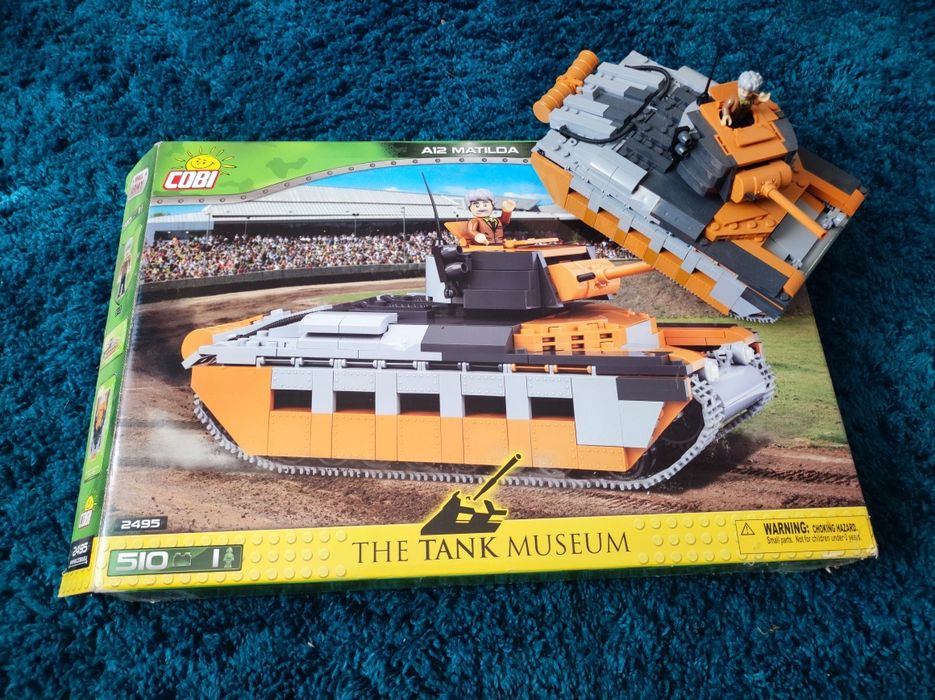 Klocki Cobi Small Army 2495 Czołg A12 Matilda