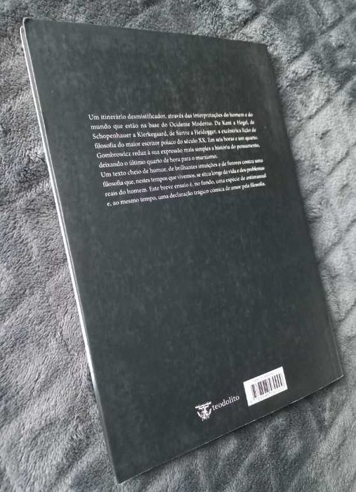 Witold Gombrowicz - Curso de Filosofia em Seis Horas e Um Quarto