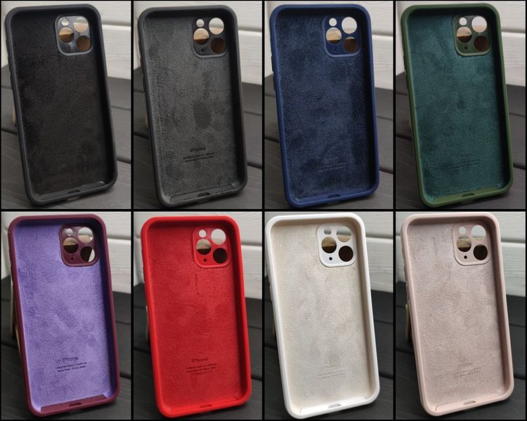Чехол квадратный Silicone Case Full на iPhone 11 Pro/ 11 Pro Max Чохол