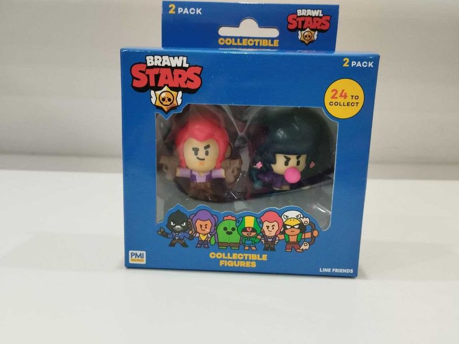 Figurki Brawl Stars S1 Figures - 2-Pak ver. A (Colt i Bibi)