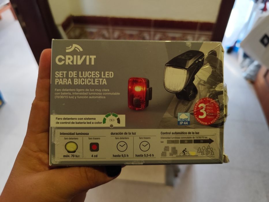 Luzes Led para bicicleta