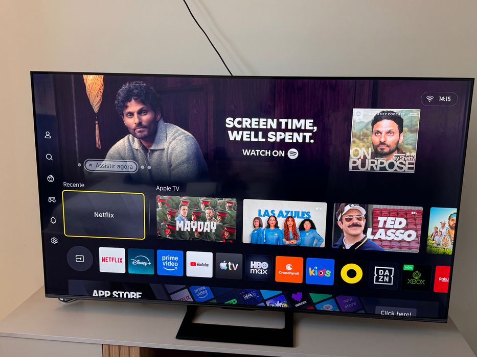Televisão 75 polegadas Hisense Smart Tv