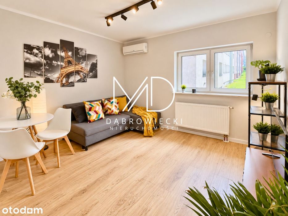 Umeblowane 2Pok.,Balkon, Klimatyzacja, Parking, 40m², ul. Pawliczka