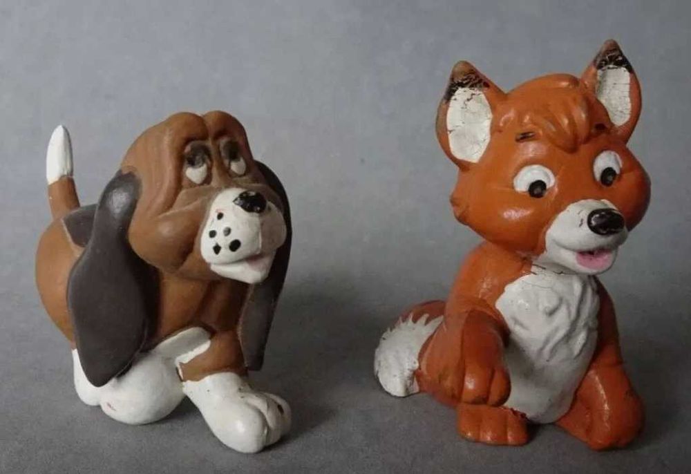 Coleção completa em PVC - Papuça e Dentuça - Maia Borges