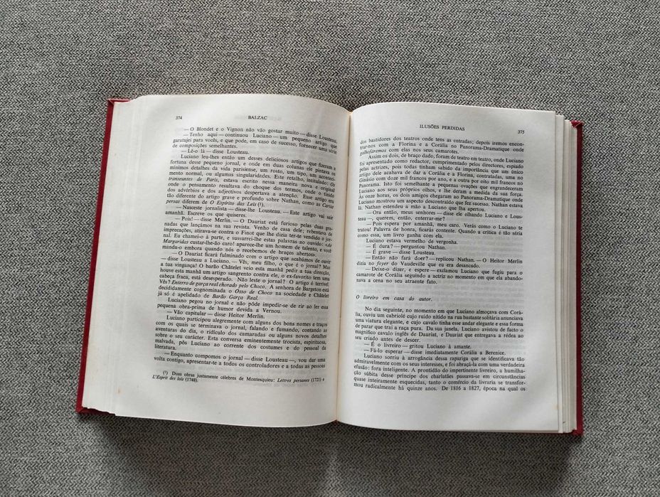 Livro "Ilusões perdidas" de Honoré de Balzac