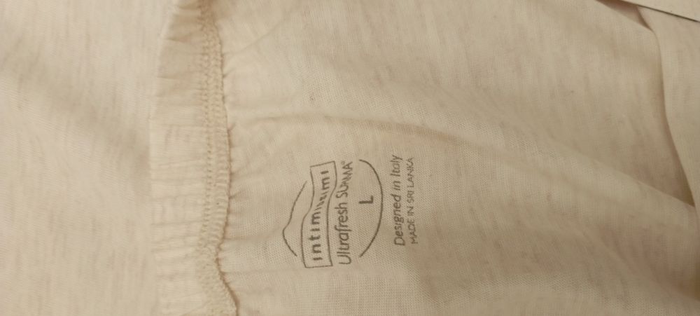 Intimissimi beżowe piżama rozmiar L