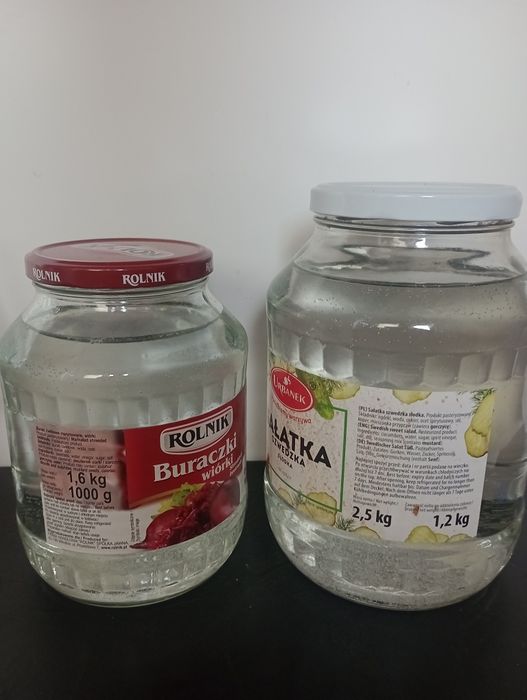 Słoiki 1700 ml i większe