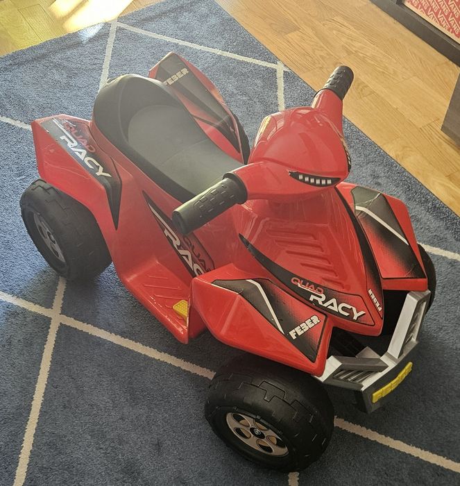 Vendo Mota Elétrica Infantil 6V – Quad Vermelho
