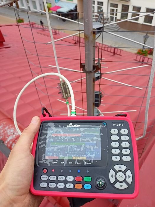 Montaż ,ustawianie anten satelitarnych naziemnych  Ciechanów i okolice