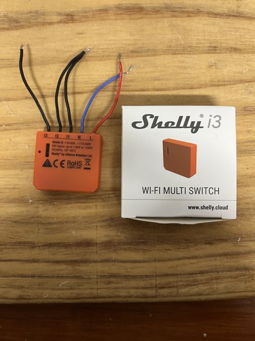 Shelly I3 Pouco tempo de uso