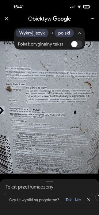 Grunt bitumiczny Bauder do papy BURKOLIT PLUS 30l