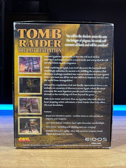 Tomb Raider IV gra (PC EN 1999) BIG BOX premierowe wydanie