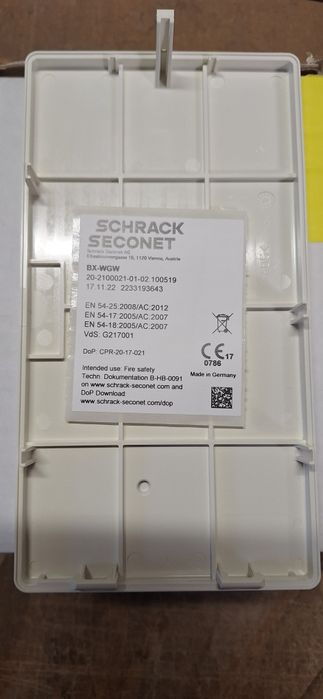 Schrack Seconet BX-WGW.