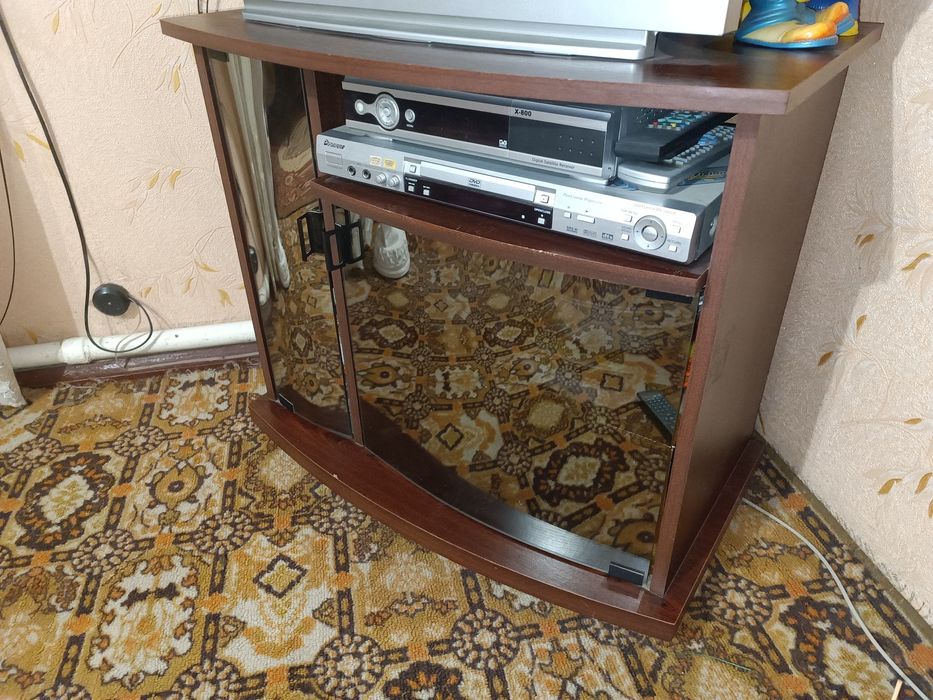 Тумба під ТВ з дверцями і поличкою