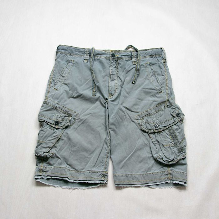 Jetlag y2k baggy cargo shorty XL/38us washed