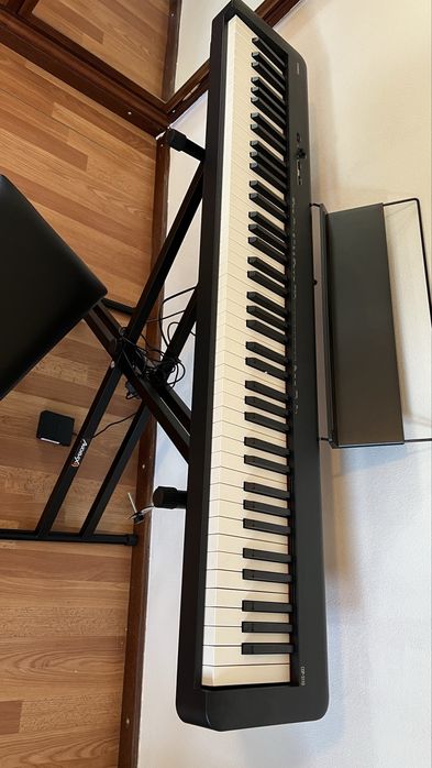 Piano Digital Casio CDP-S110 + Suporte + Banco (como novo)