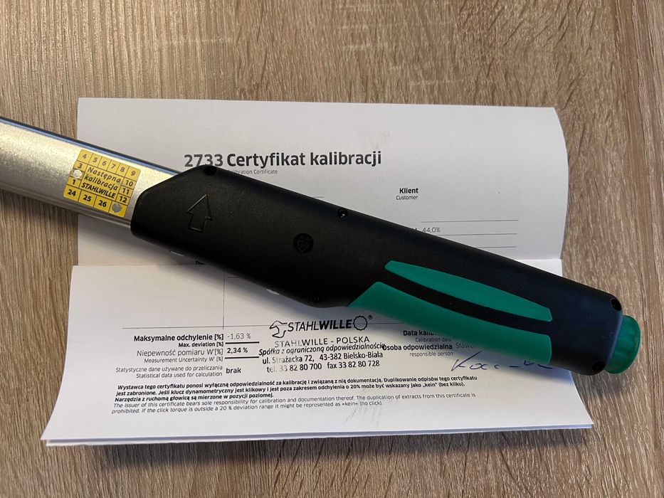 NOWY Klucz dynamometryczny Stahlwille 7730NR/5FK