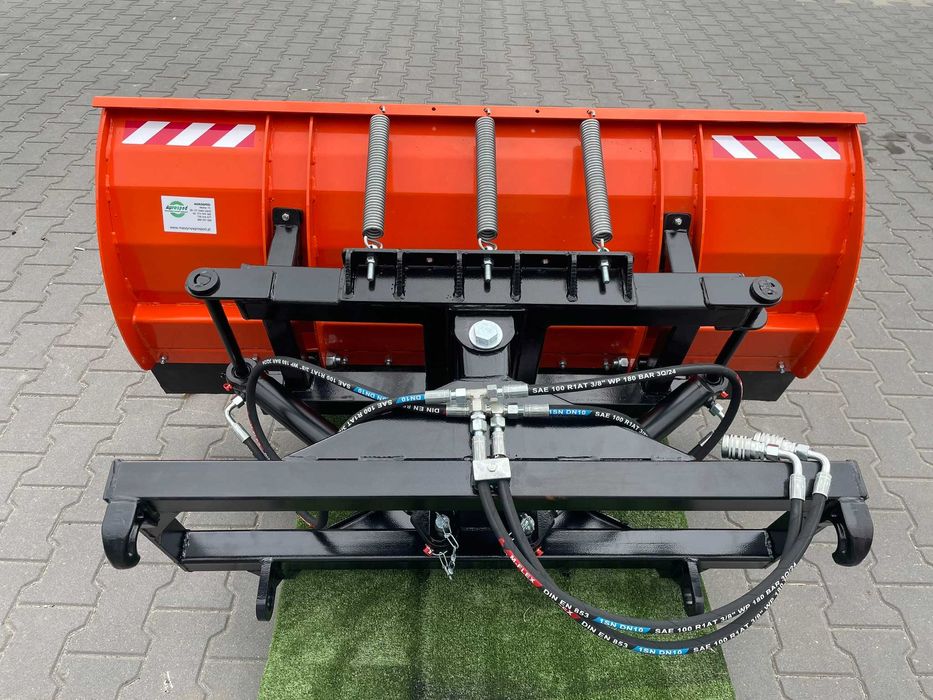 Pług do śniegu na sprężynach