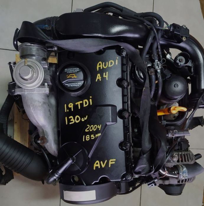 motor audi A4 1.9TDI 130cv AVF  caixa 6 velcidades HCF