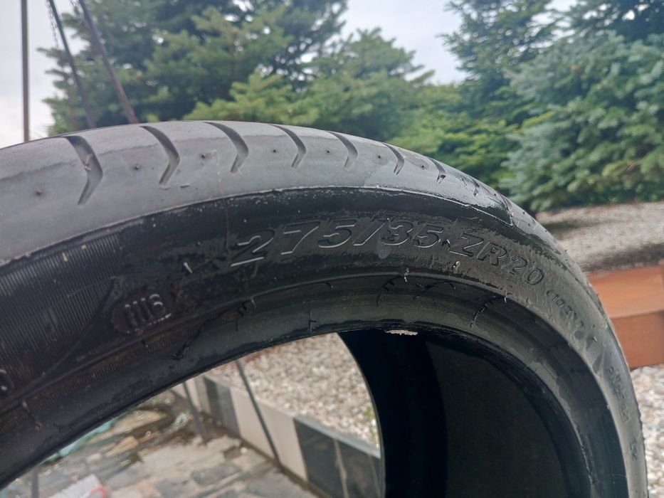 Opony Pirelli 275/35 i 245/40 R20. Komplet do BMW 5gt