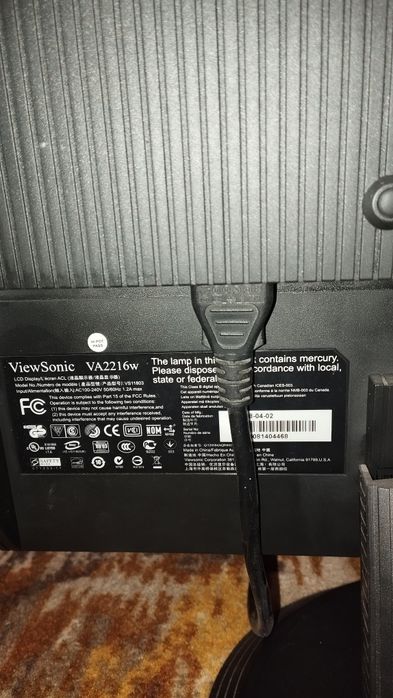 Монітор viewsonik va2216w-2